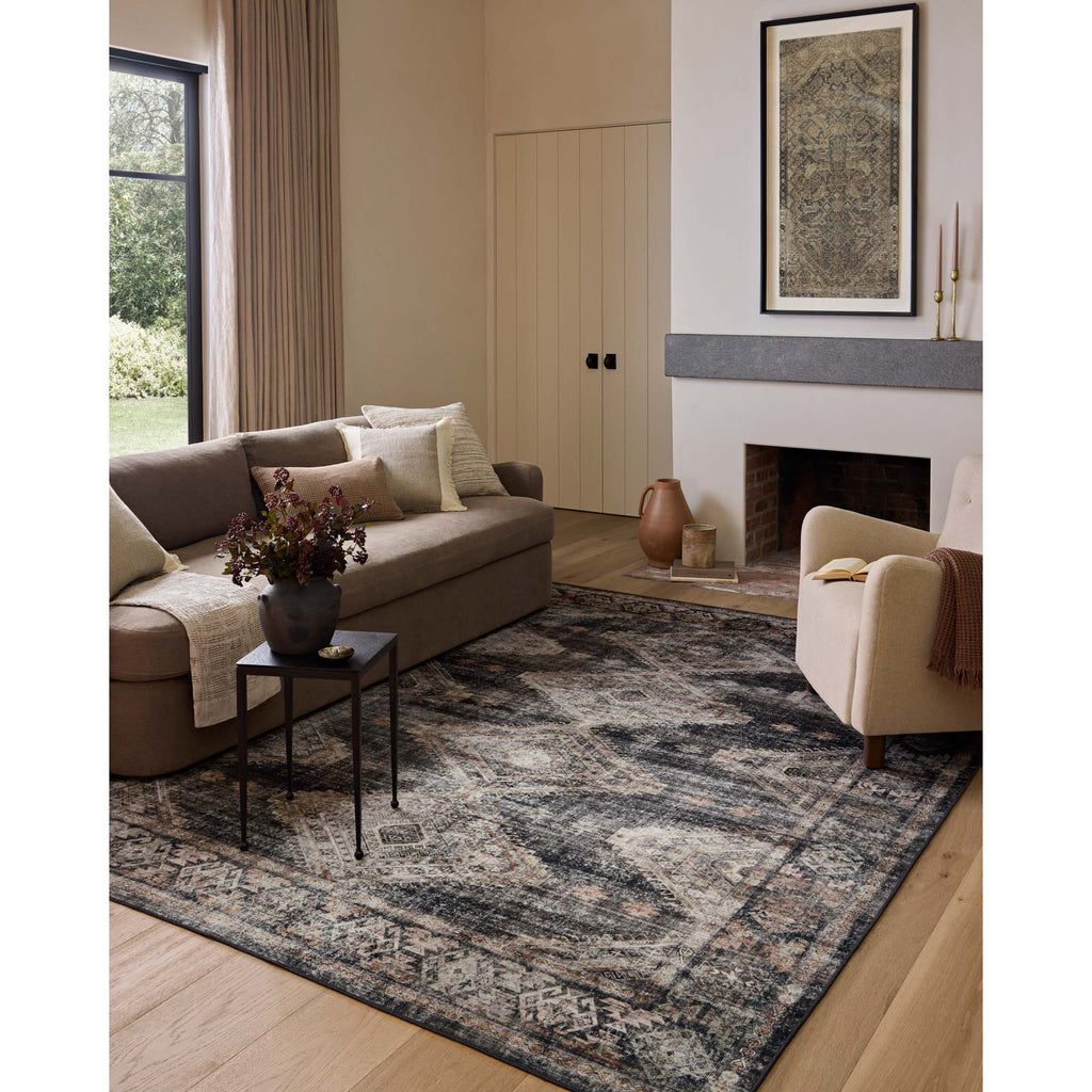 Josie Ink / Earth Machine Washable Rug | Amber Lewis x Loloi - Light House Co.
