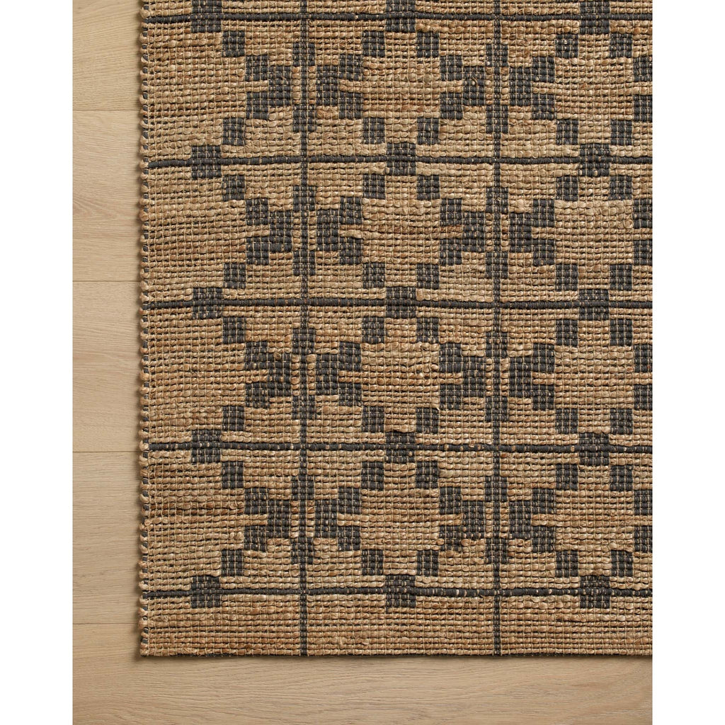 Judy Natural / Graphite Rug | Chris Loves Julia x Loloi - Light House Co.