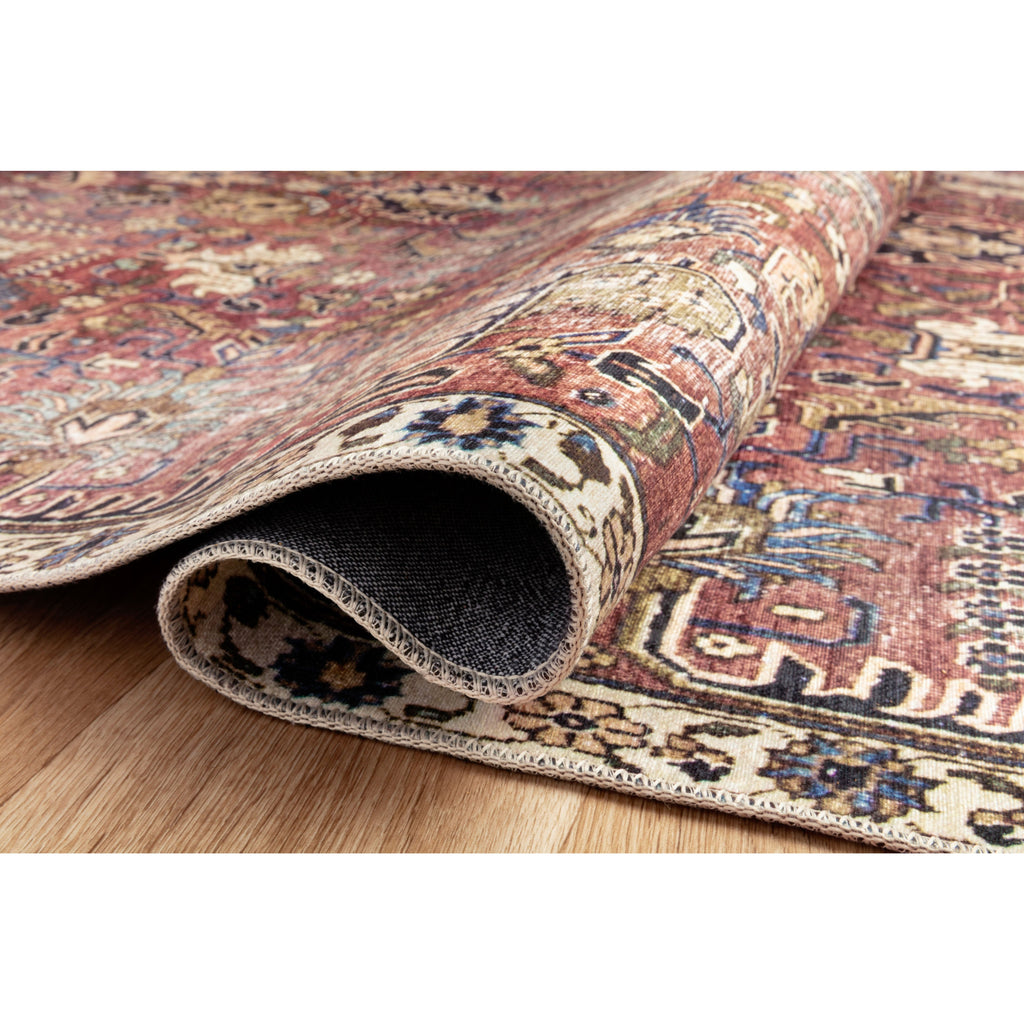 Jules Merlot / Multi Rug | Chris Loves Julia x Loloi - Light House Co.