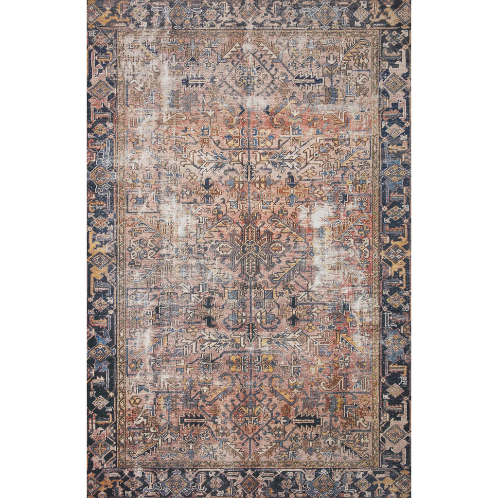 Jules Terracotta / Multi Rug | Chris Loves Julia x Loloi - Light House Co.