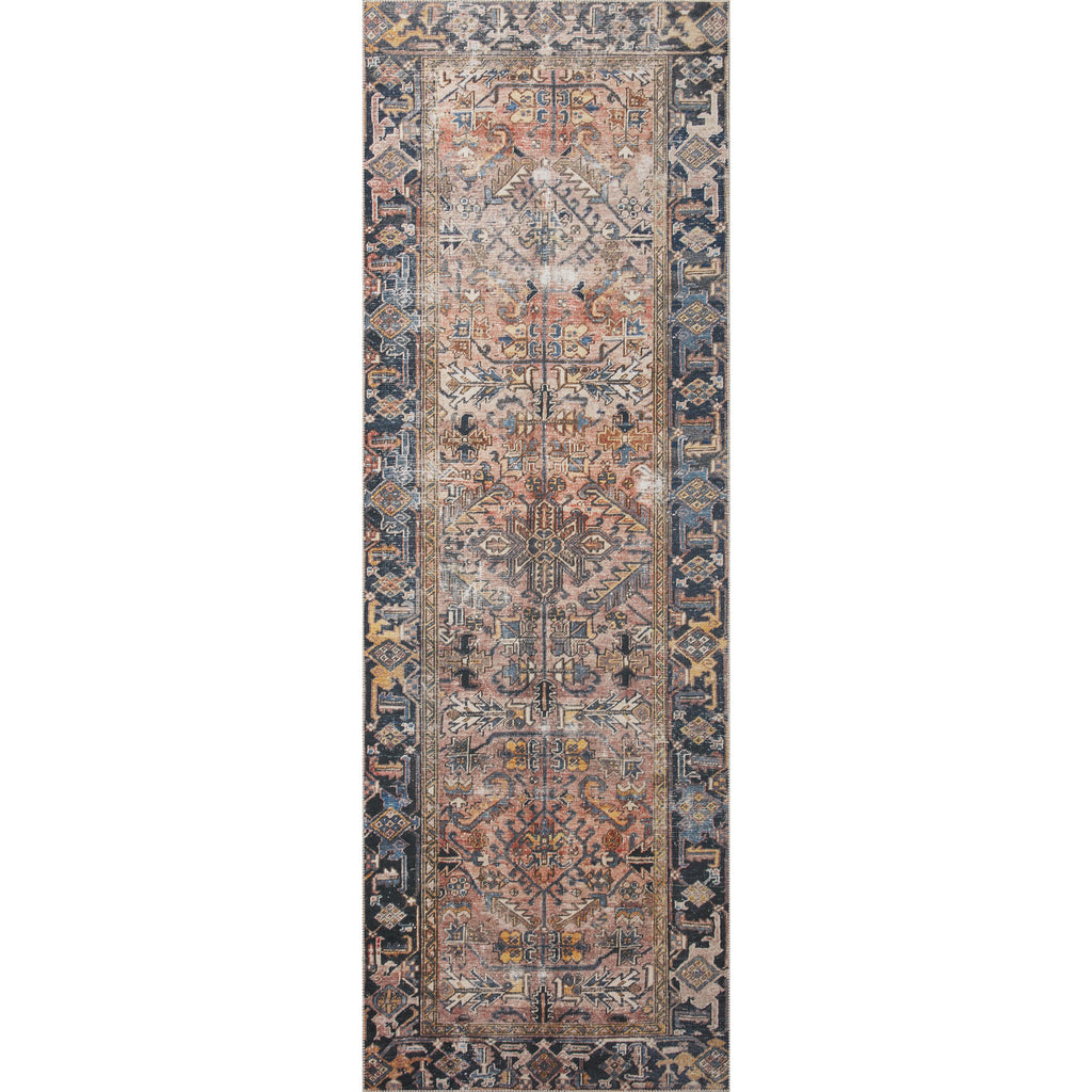 Jules Terracotta / Multi Rug | Chris Loves Julia x Loloi - Light House Co.