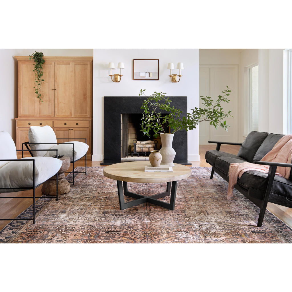 Jules Terracotta / Multi Rug | Chris Loves Julia x Loloi - Light House Co.