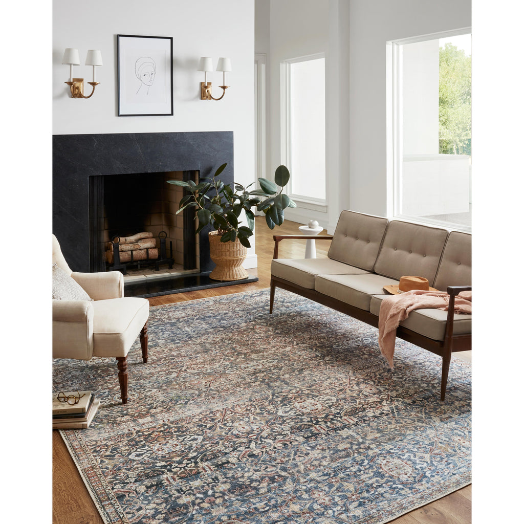 Jules Denim / Spice Rug | Chris Loves Julia x Loloi - Light House Co.