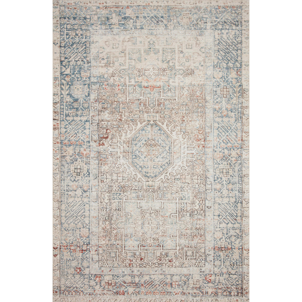 Jules Natural / Ocean Rug | Chris Loves Julia x Loloi - Light House Co.