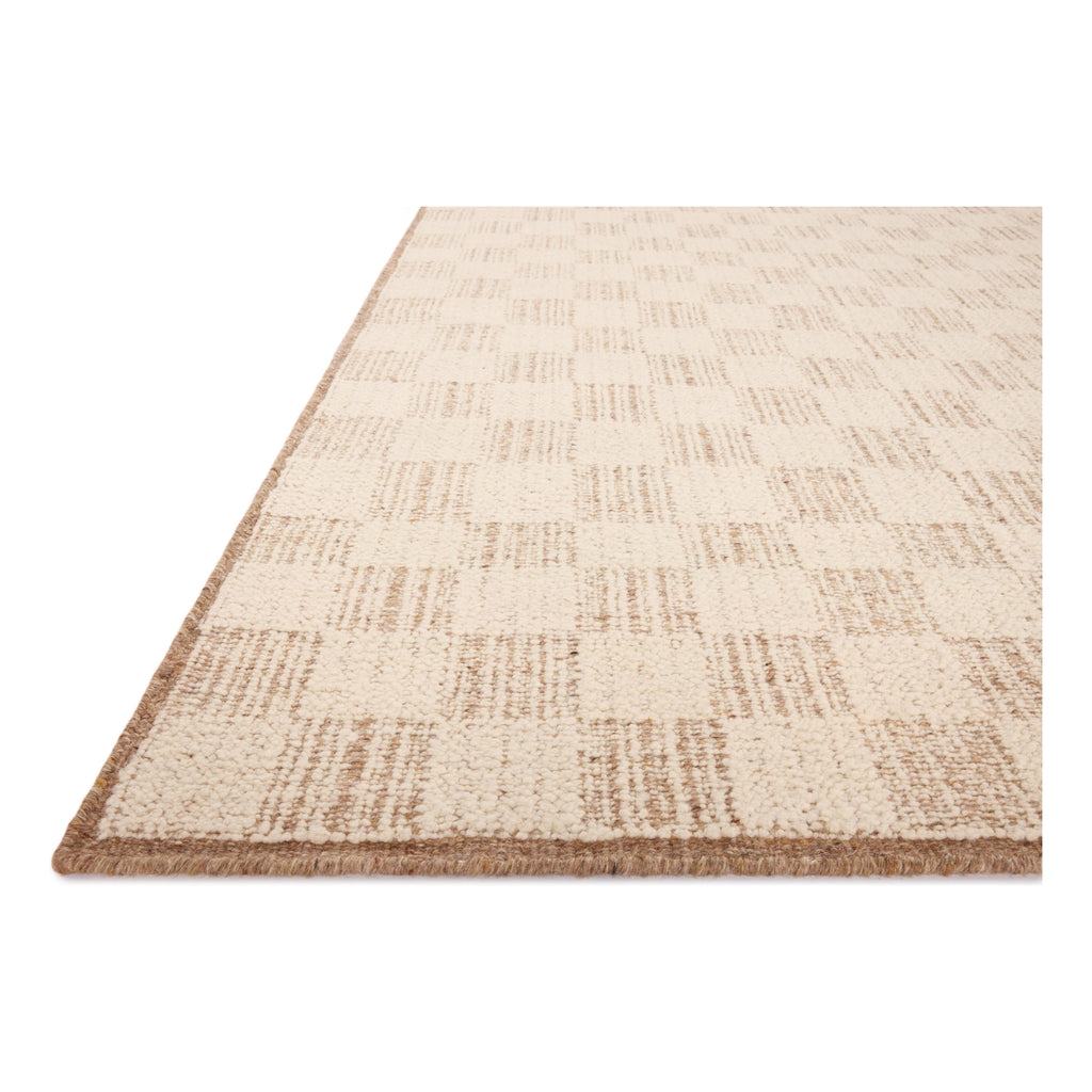 Knox Ivory / Terracotta Rug | Brigette Romanek x Loloi - 2'-0" x 3'-0" | Open Box - Light House Co.