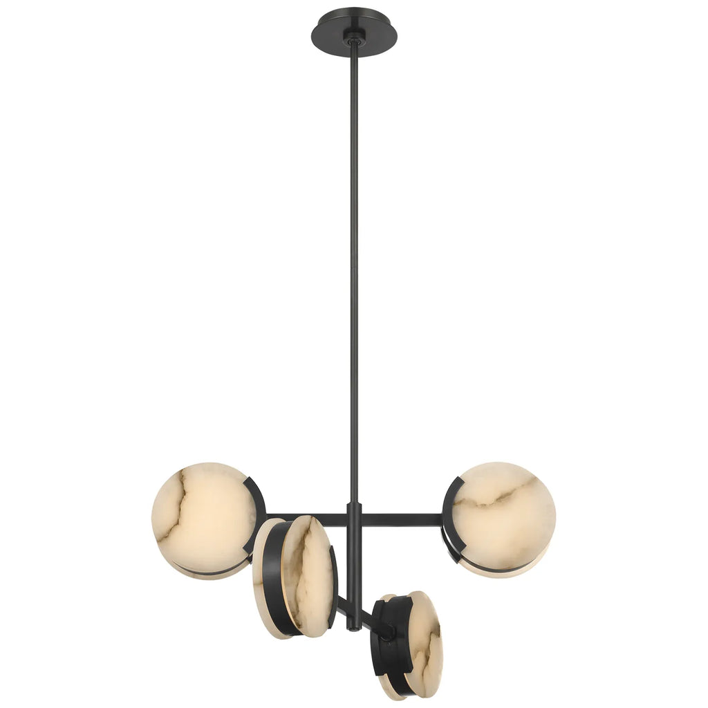 Melange 25" Multi-Positional Semi-Flush Chandelier - Light House Co.