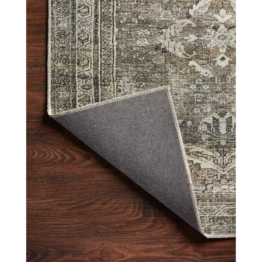 Layla Antique / Moss Rug - 18" x 18" Sample | Open Box - Light House Co.