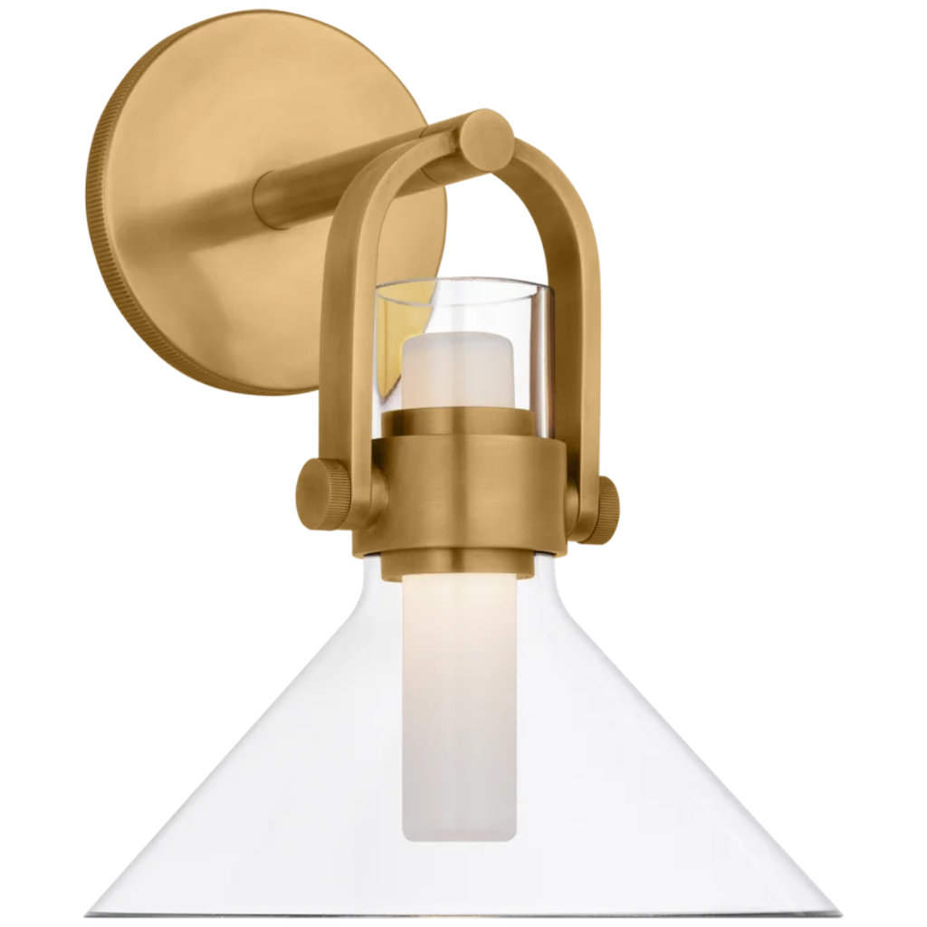 Larkin Small Empire Bracketed Sconce - Light House Co.