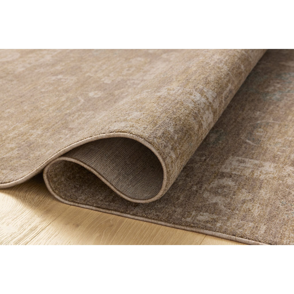 Louisa Taupe / Gold Rug | Chris Loves Julia x Loloi - Light House Co.