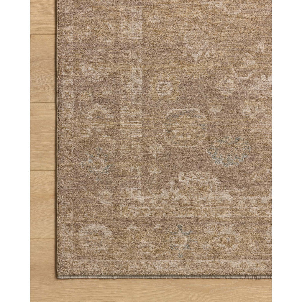 Louisa Taupe / Gold Rug | Chris Loves Julia x Loloi - Light House Co.