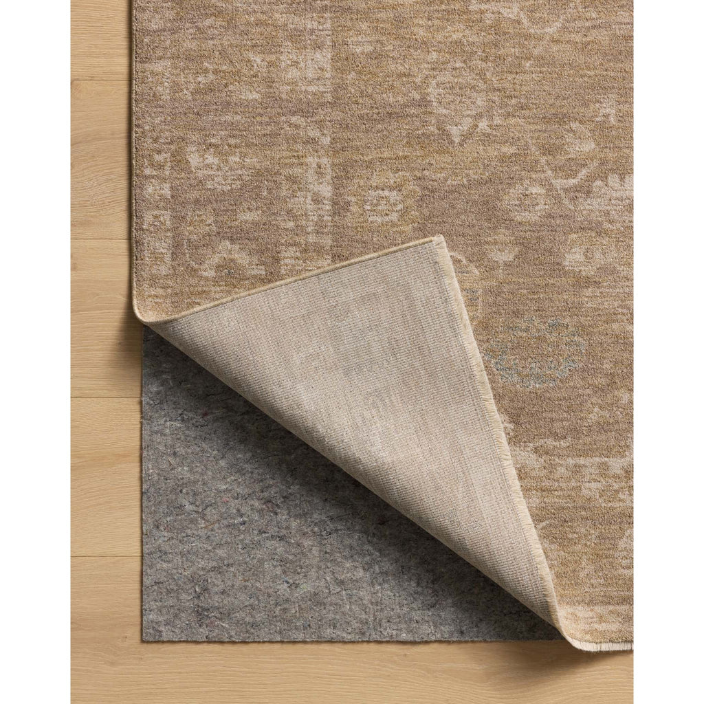 Louisa Taupe / Gold Rug | Chris Loves Julia x Loloi - Light House Co.