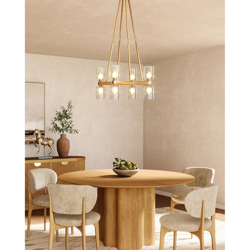 Lucian 22-in Chandelier - Light House Co.