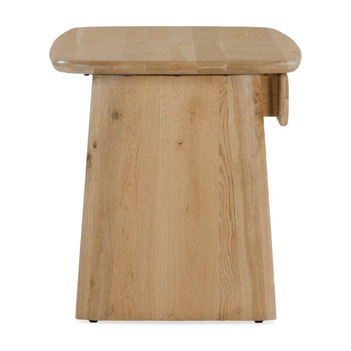 Laurel Solid White Oak Desk 66" - Natural - Light House Co.
