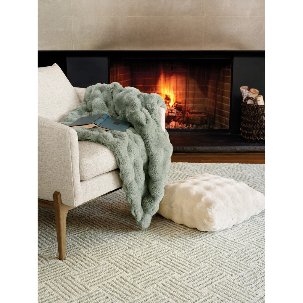 Fab Faux Ivory Decorative Pillow - Light House Co.