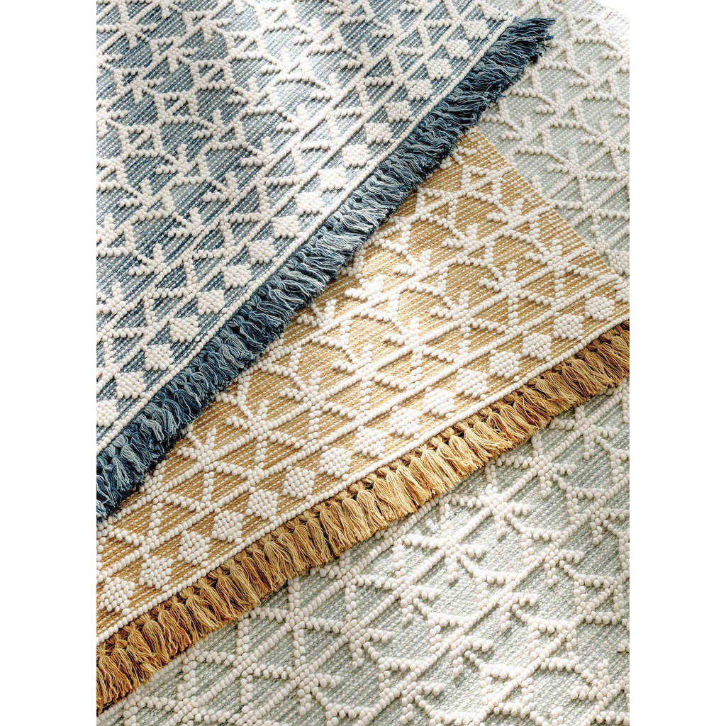 Pembrook Ochre Handwoven Wool Rug - Light House Co.