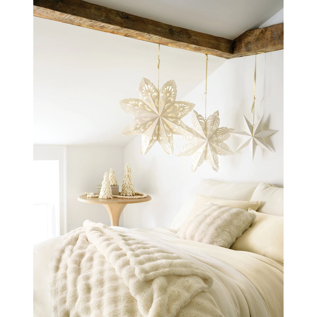 Fab Faux Ivory Decorative Pillow - Light House Co.