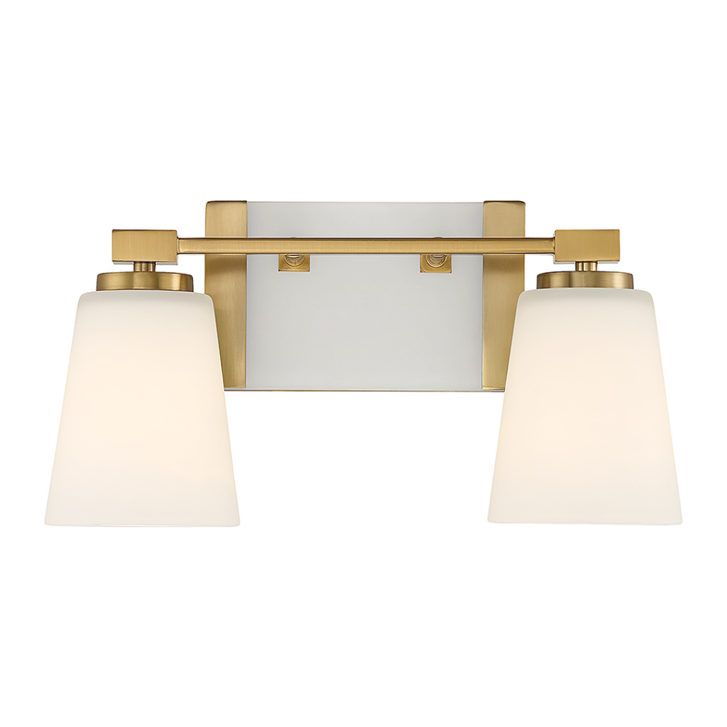 Darby 2-Light Bathroom Vanity Light - Light House Co.