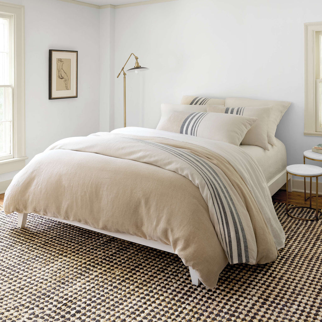 Linen Chenille Stripe Sham - Light House Co.