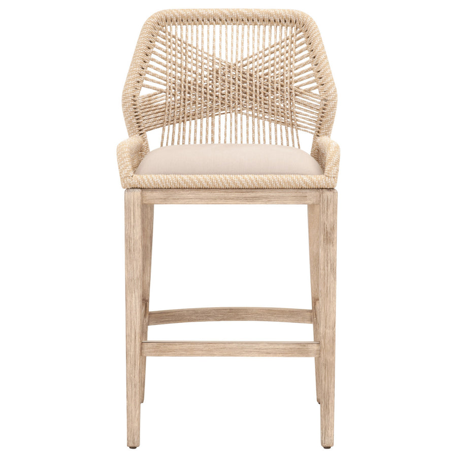 Loom Natural Bar Stool | Open Box - Light House Co.