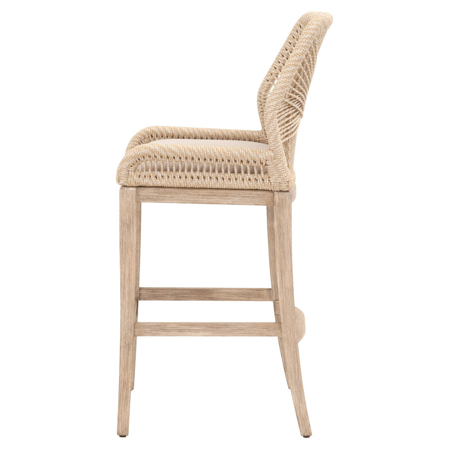 Loom Natural Bar Stool | Open Box - Light House Co.