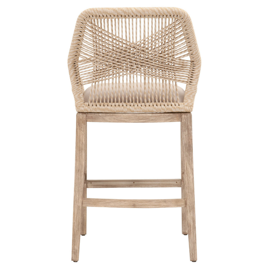 Loom Natural Bar Stool | Open Box - Light House Co.