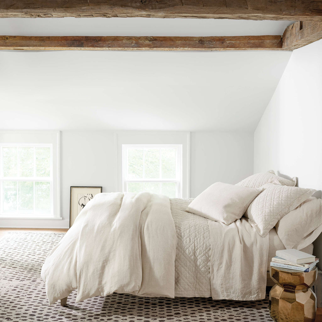 Lush Linen Ivory Sham - Light House Co.