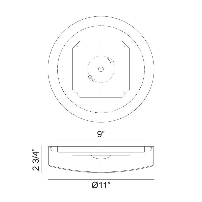 Zelle Flush Mount - Light House Co.