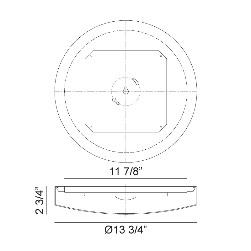 Zelle Flush Mount - Light House Co.