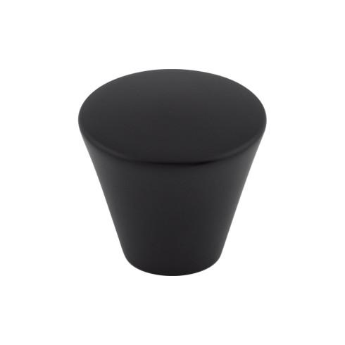 Cone knob 1 1/16 inch Flat Black | Open Box - Light House Co.