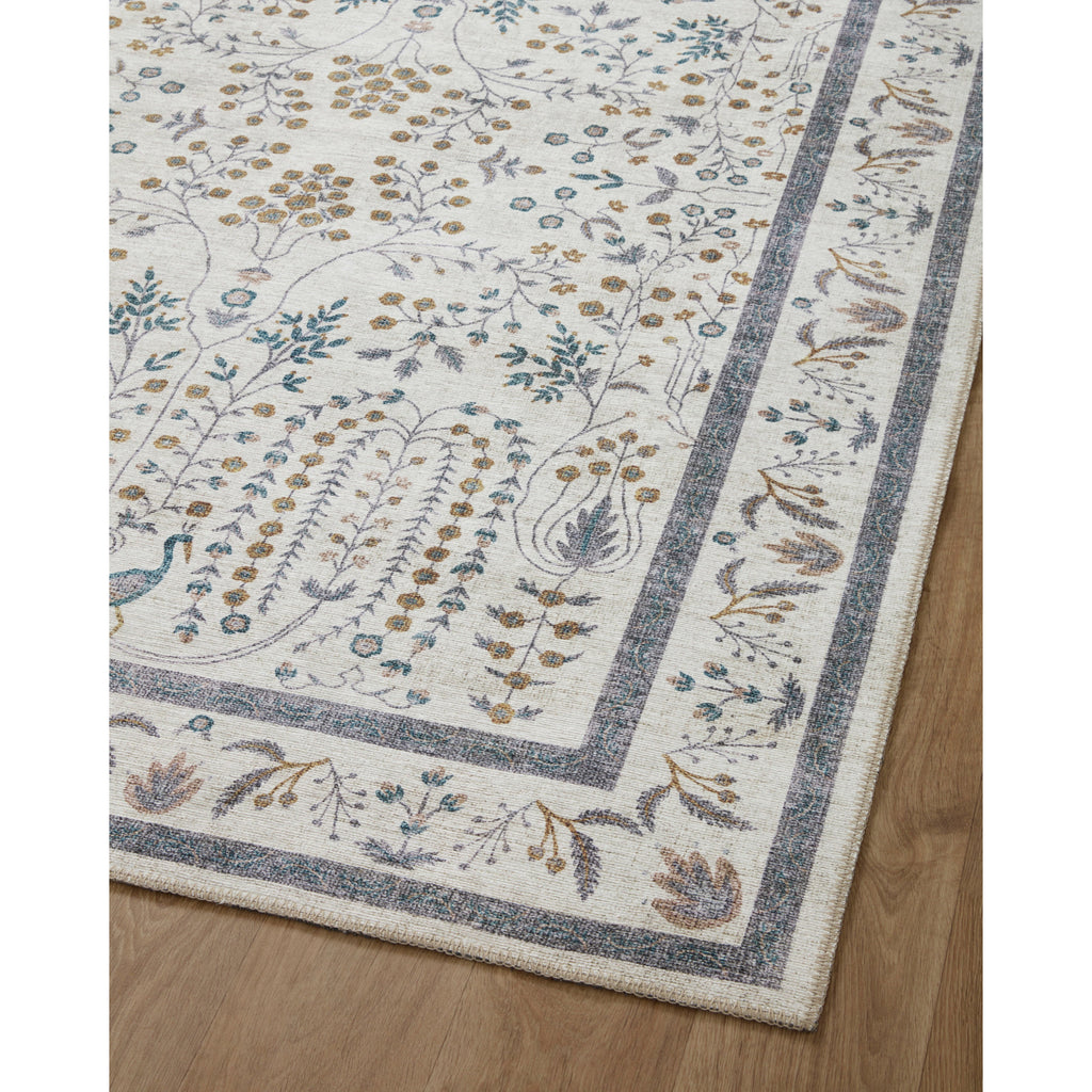 Maison Wisteria / Cream | Rifle Paper Co. Rugs x Loloi - Light House Co.
