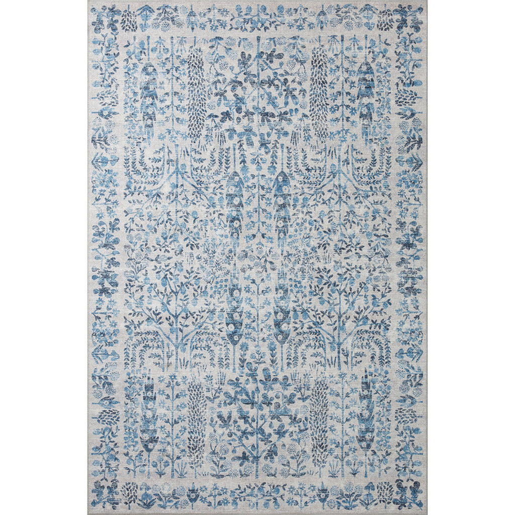 Maison Grove / Blue | Rifle Paper Co. Rugs x Loloi - Light House Co.
