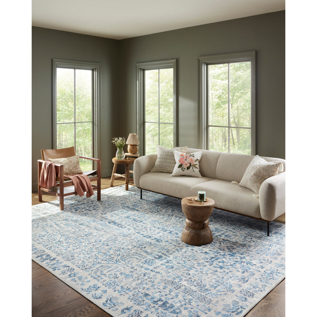 Maison Grove / Blue | Rifle Paper Co. Rugs x Loloi - Light House Co.