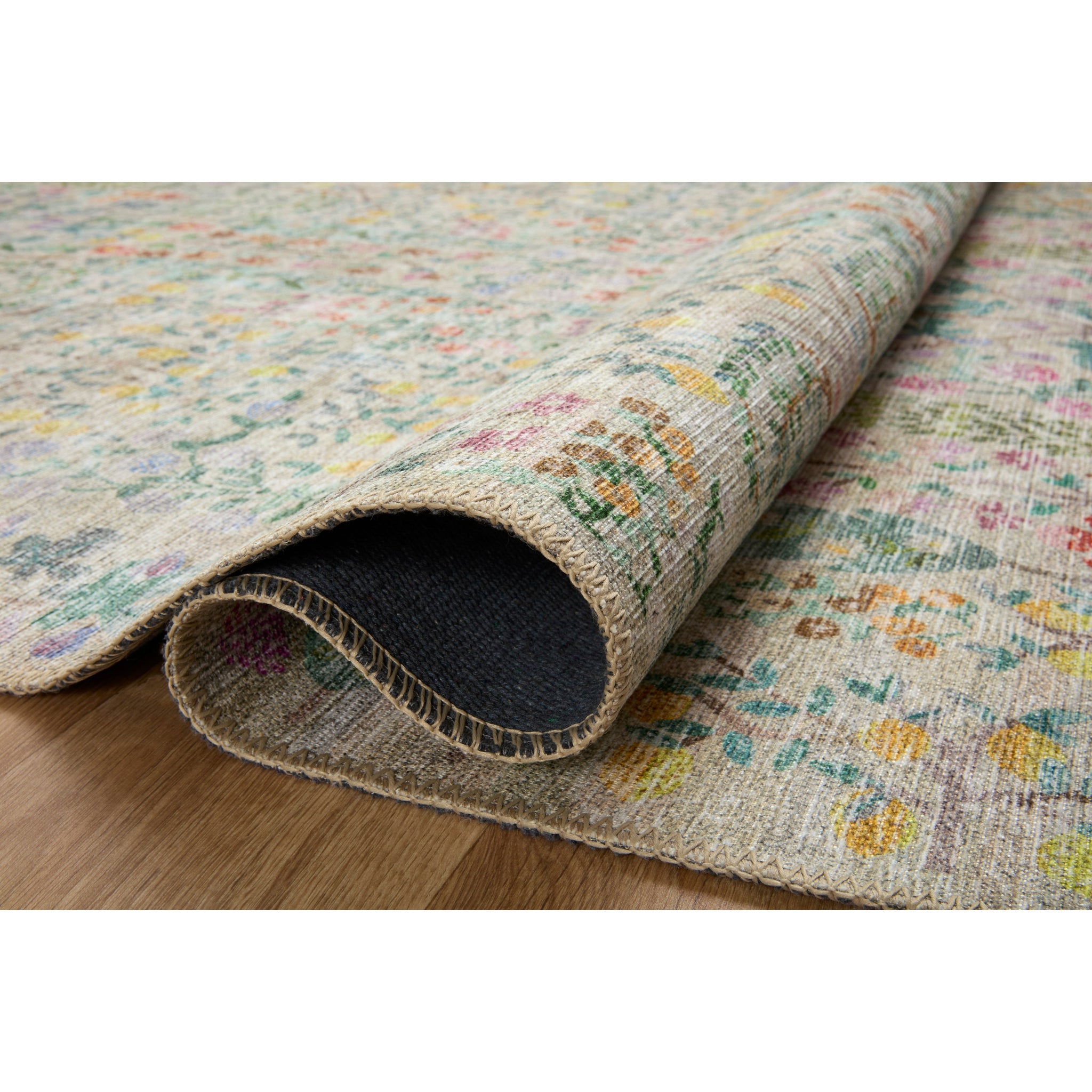 Maison Grove / Khaki | Rifle Paper Co. Rugs x Loloi | Light House Co.