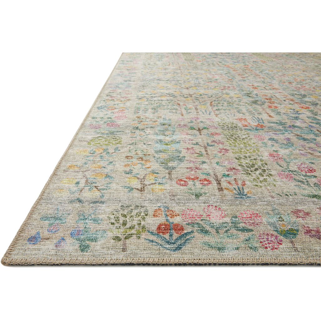 Maison Grove / Khaki | Rifle Paper Co. Rugs x Loloi - Light House Co.