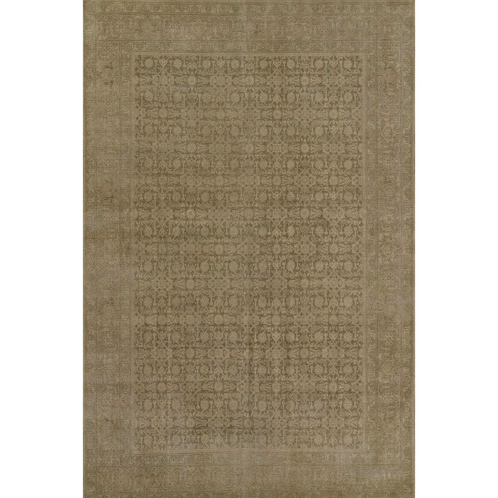 Menorca Green Rug Pure Salt - Light House Co.