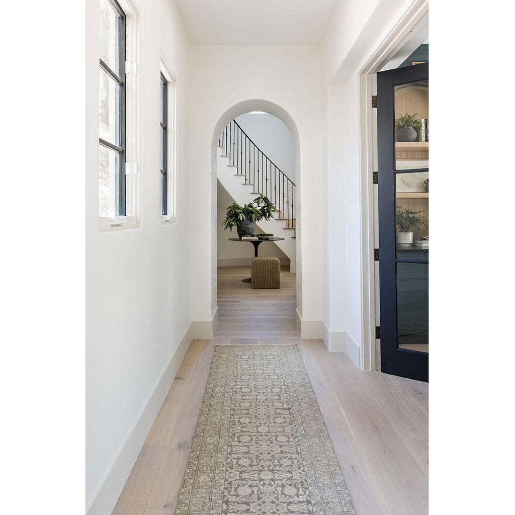 Menorca Green Rug Pure Salt - Light House Co.