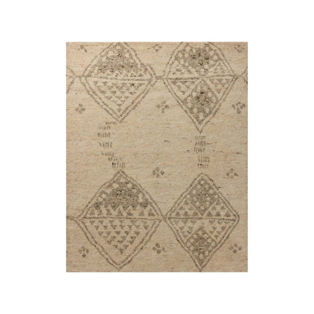 Meryl Ivory / Grey Rug - Light House Co.