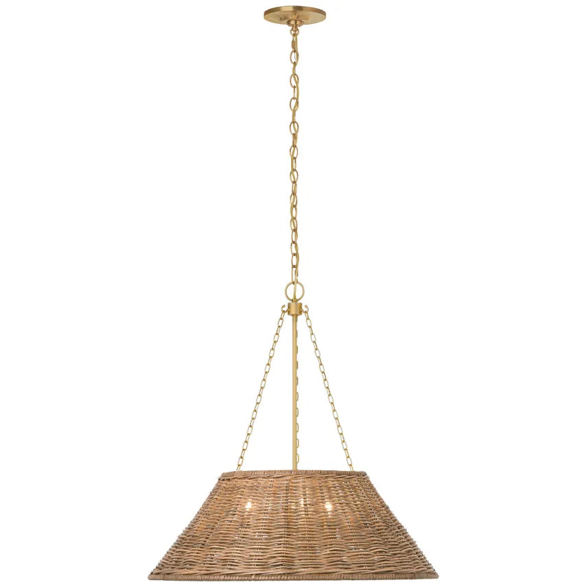 Corinne Woven Hanging Shade - Light House Co.