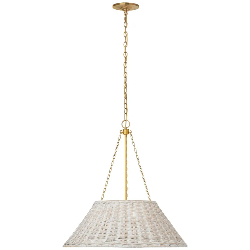 Corinne Woven Hanging Shade - Light House Co.