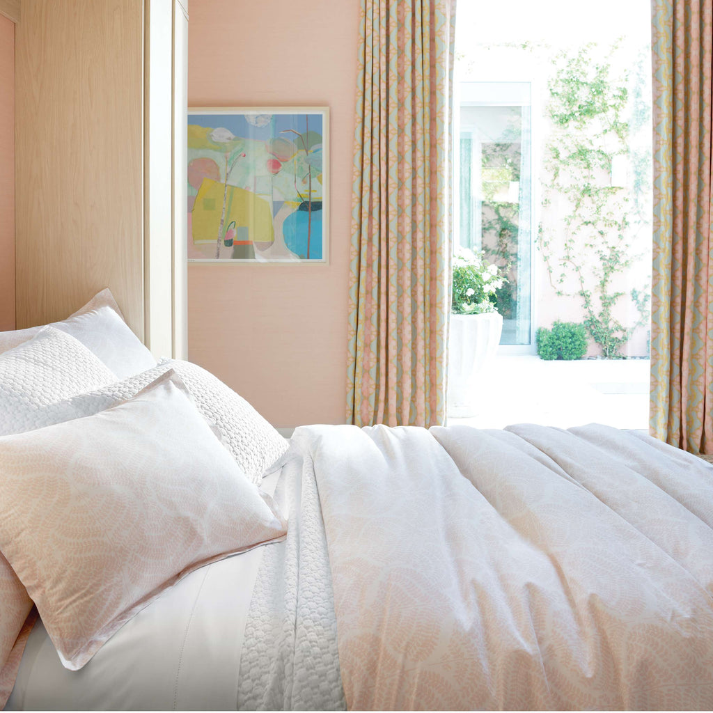 Lodi White Matelasse Coverlet - Light House Co.