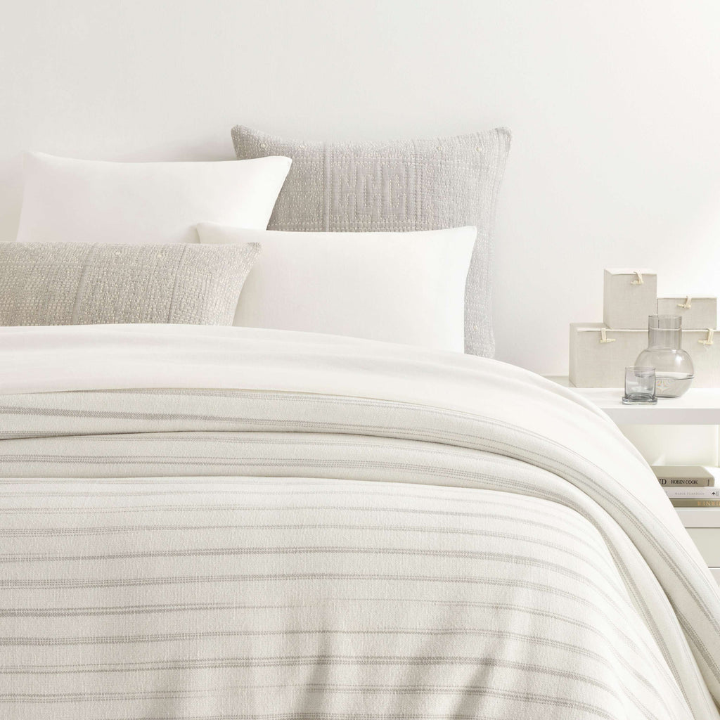 Oleander Grey Blanket - Light House Co.