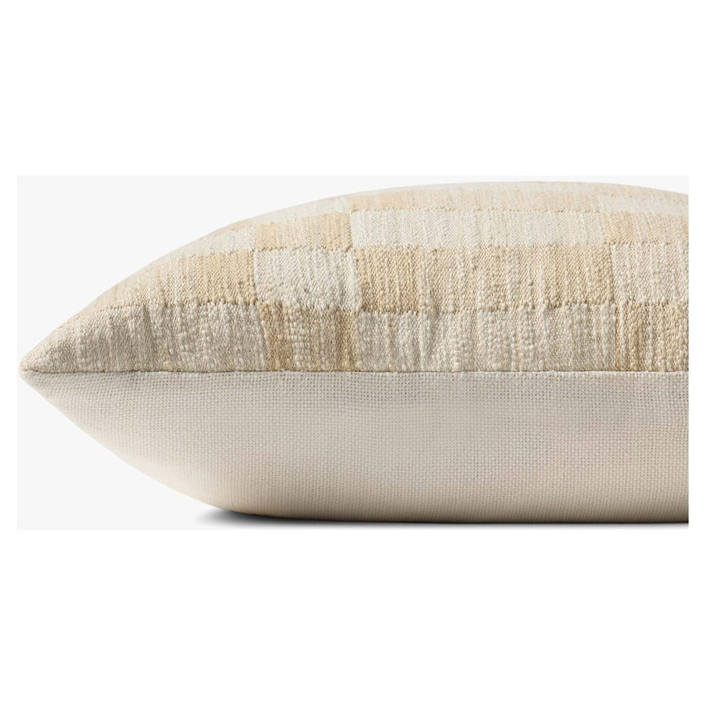 Adams Sand / Ivory Pillow | Amber Lewis x Loloi - Light House Co.