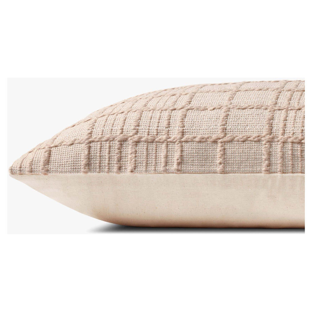 Liv Beige Pillow | Magnolia Home by Joanna Gaines x Loloi - Light House Co.