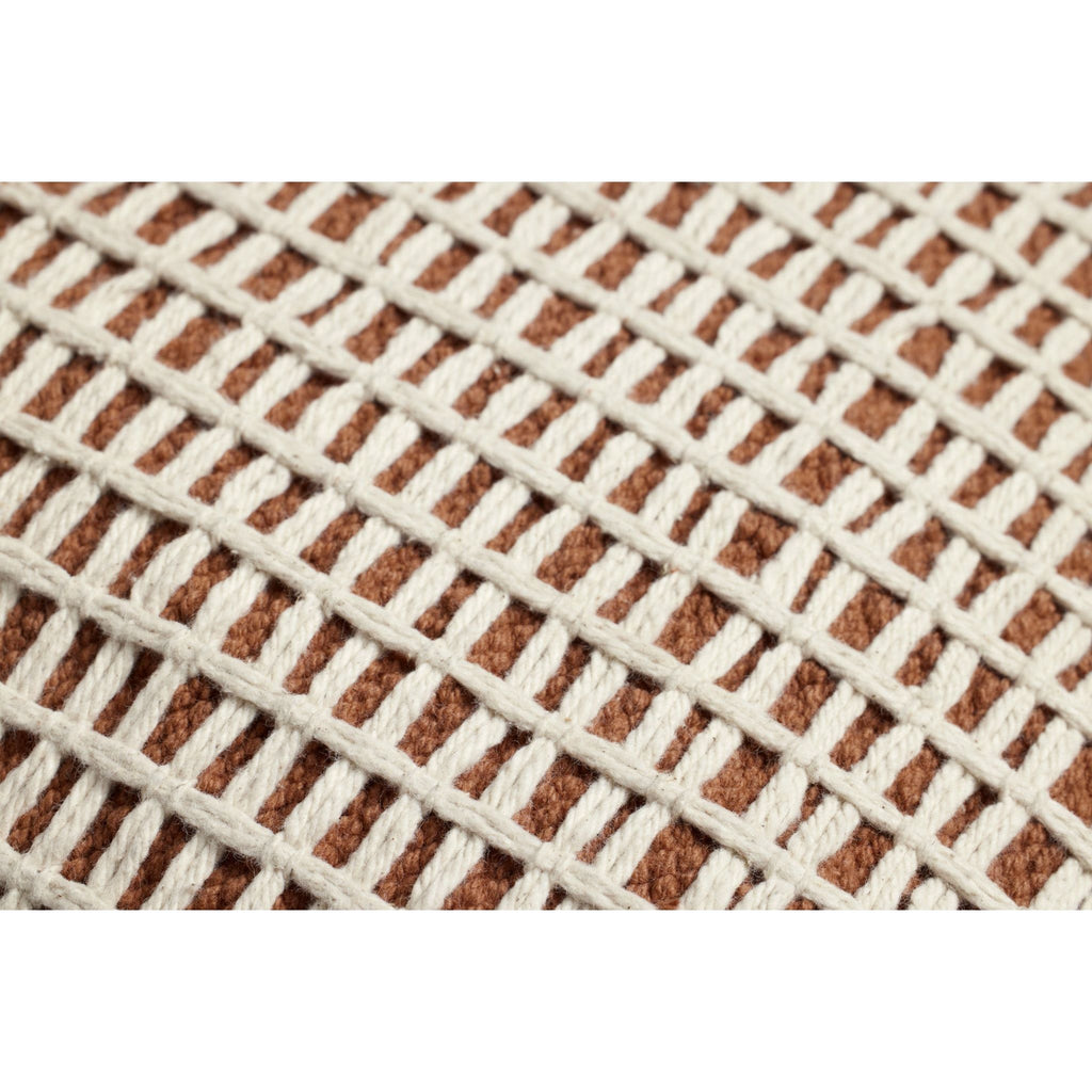 Lila Orange/Ivory Pillow | Rifle Paper Co. x Loloi - Light House Co.