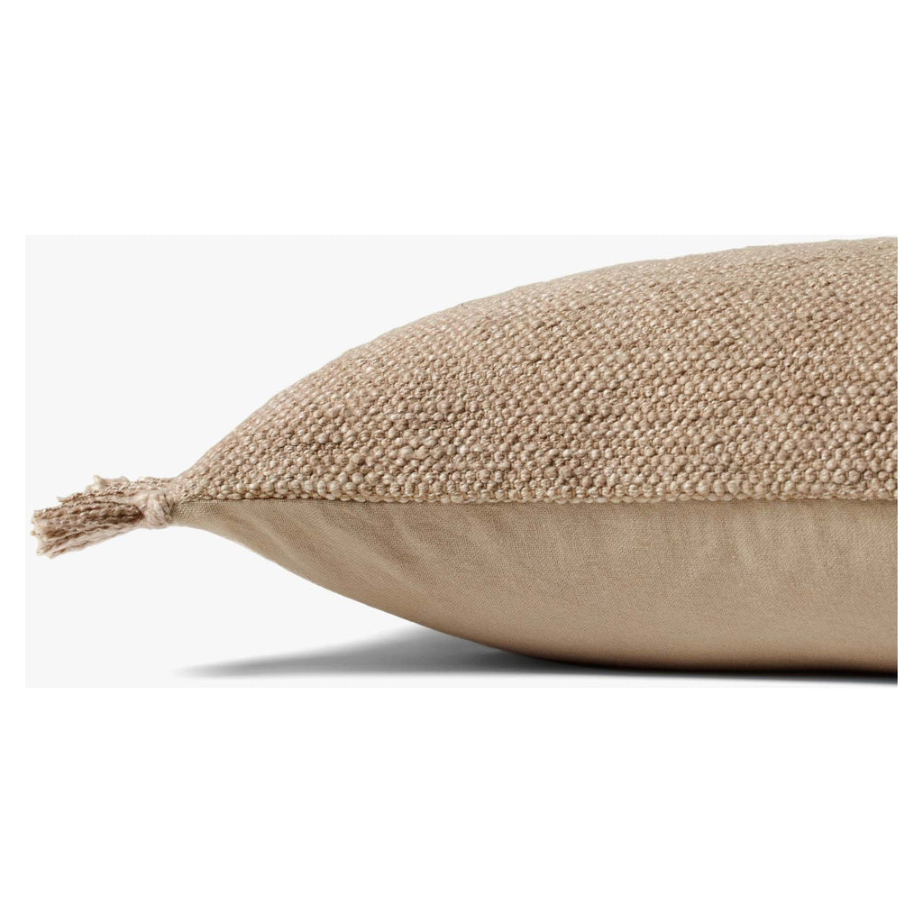 Jett Beige Pillow | Magnolia Home by Joanna Gaines x Loloi - Light House Co.