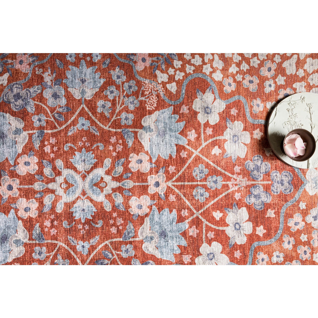 Palais Crimson | Rifle Paper Co. Rugs x Loloi - Light House Co.