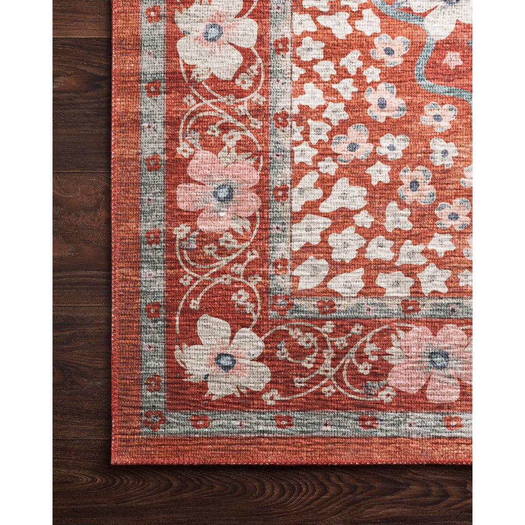 Palais Crimson | Rifle Paper Co. Rugs x Loloi - Light House Co.