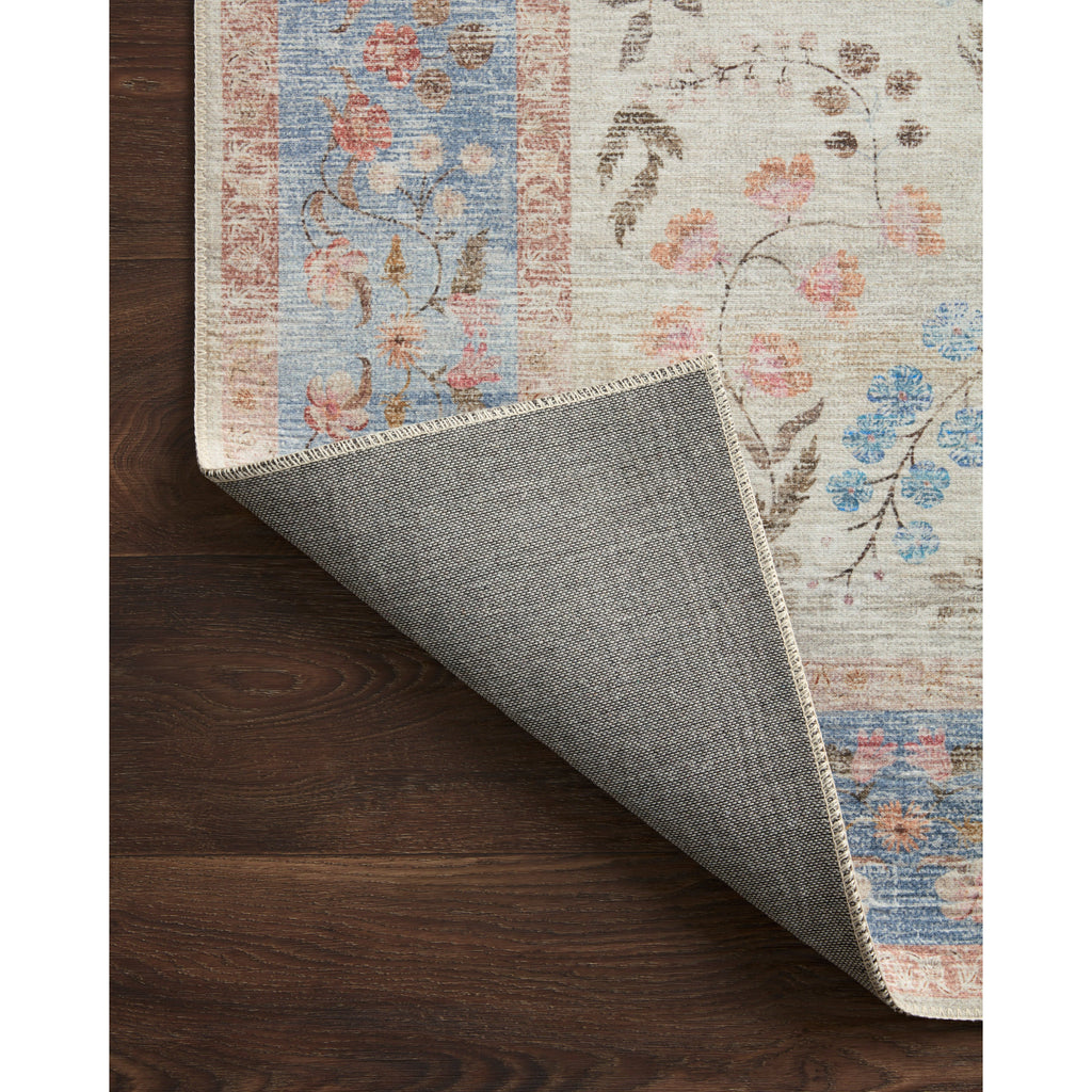 Palais Lt. Blue | Rifle Paper Co. Rugs x Loloi - Light House Co.