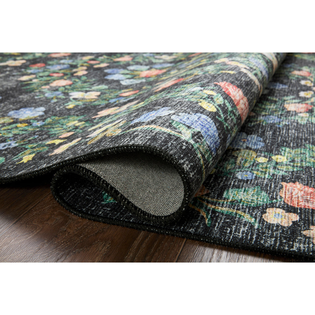 Palais Black | Rifle Paper Co. Rugs x Loloi - Light House Co.