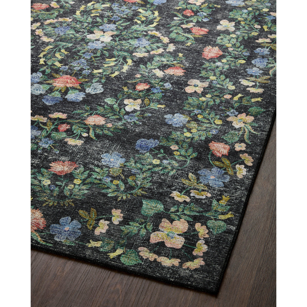 Palais Black | Rifle Paper Co. Rugs x Loloi - Light House Co.